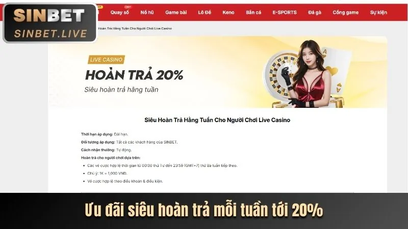 Hoàn trả hàng ngày và thưởng nạp lại go8asia